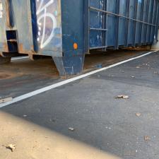 Riverside commercial dumpster pad cleaning 001