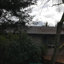 Roof Cleaning and Gutter Cleaning on Bullock St. in Lake Oswego, OR 1
