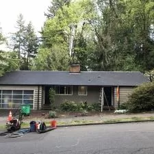 Roof Cleaning and Gutter Cleaning on SW Fairview Blvd in Portland, OR 7